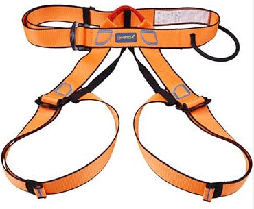 Xinda professionnel Sports de plein air ceinture de sécurité escalade tenue harnais taille soutien demi-corps harnais survie aérienne