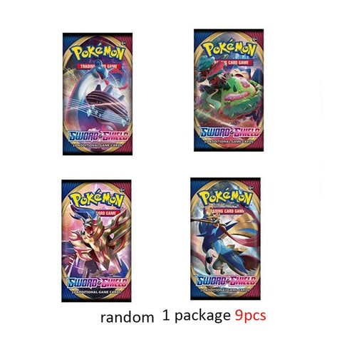42PCS/BOX SUN&MOON TEAM UP GX MEGA Pokemon Shining Card Game Battle Carte Trading Cards Game Children Pokemons Toys for children