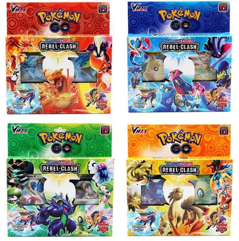 42 unids/caja sol y luna equipo GX MEGA Pokemon juego de cartas brillantes batalla carta juego de cartas coleccionables niños Pokemon juguetes para niños