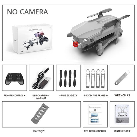 Nouveau Mini Drone Fpv avec/sans HD 4K double caméras 1080p Wifi Drones pliables avec caméra haute tenue RC quadrirotor Dron jouet cadeau