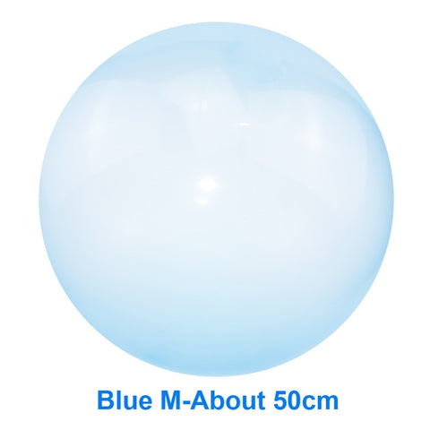 Bola de burbujas llena de aire y agua suave para niños, juguete de globo inflable, divertido juego de fiesta, regalo de verano para niños, regalo inflable