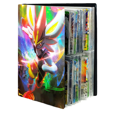Juego de cartas de Pokemon, libro de álbum, 240 Uds., soporte para coleccionistas de tarjetas de Anime, carpeta con capacidad de lista cargada, juguetes de Pokemon para regalos para niños