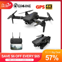 Eachine E520S RC Quadcopter Drone Helicopter with 4K Profesional HD Camera 5G WIFI FPV Racing GPS Wide Angle Foldable Toys RTF