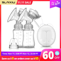 Electric breast pump unilateral and bilateral breast pump manual silicone breast pump baby breastfeeding accessories