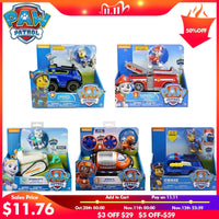 Paw Patrol Rescue Dog Puppy Set Toy Car Patrulla Canina Toys Action Figure Model Marshall Chase Rubble Vehicle Car Children Gift