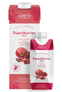 The Berry Company Superberries Red 330 ml Pack of 12