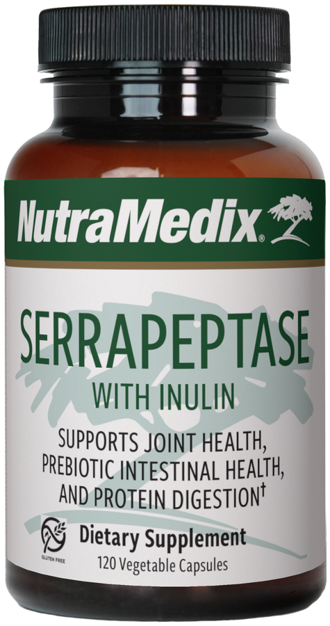 Nutramedix SERRAPEPTASE, 120 capsules