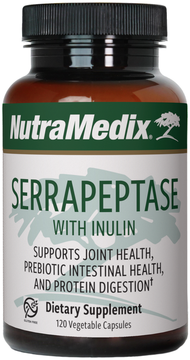 Nutramedix SERRAPEPTASE, 120 capsules