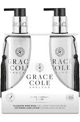 Coffret duo de soins pour les mains Grace Cole nectarine blanche et poire