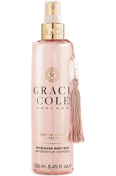 Grace Cole Vanilla Blush &amp; Peony Bruma para cabello y cuerpo 250 ml
