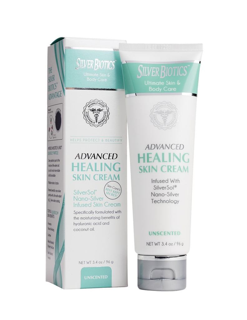 Gute Gesundheit, natürlich, Silverbiotics™ Advanced Healing Cream, parfümfrei, 3,4 Unzen
