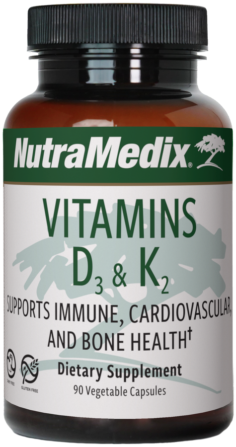 Nutramedix VITAMIN D3 & K2, 90 capsules
